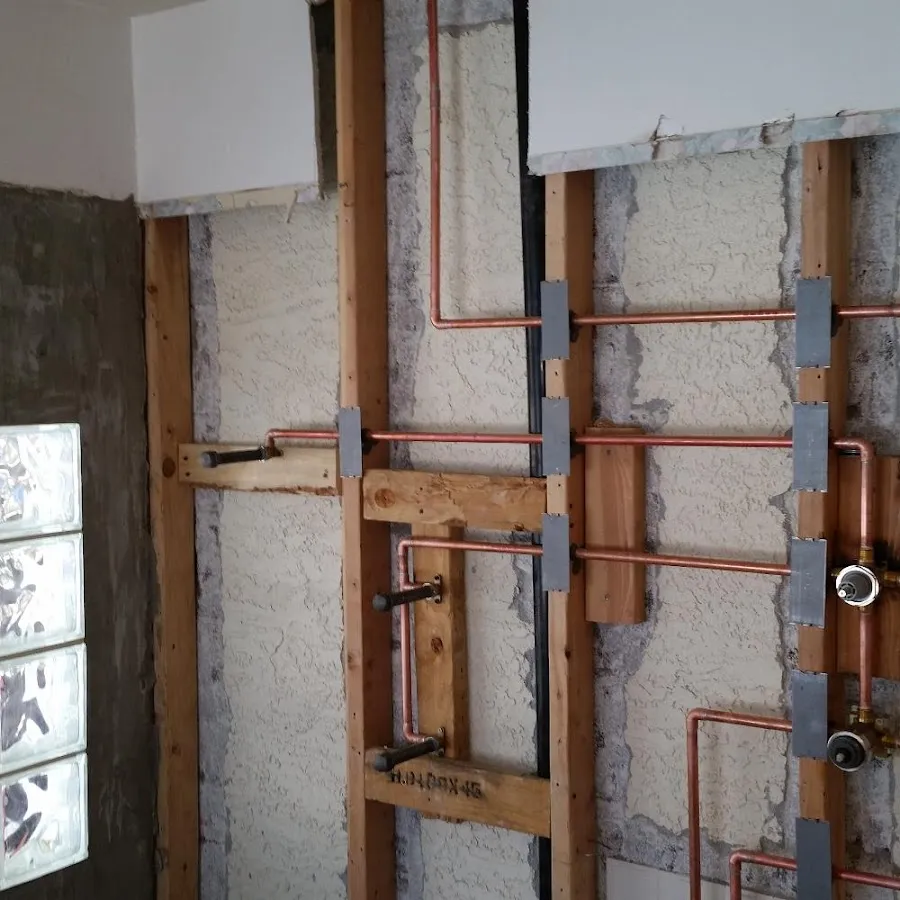 Copper pipe installation for Repiping in Collinsville